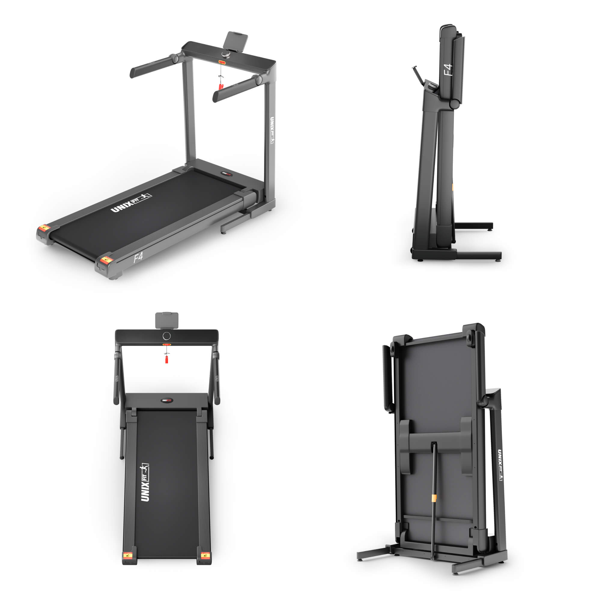 Беговая дорожка Unix Fit Hi-tech F4 Space Grey