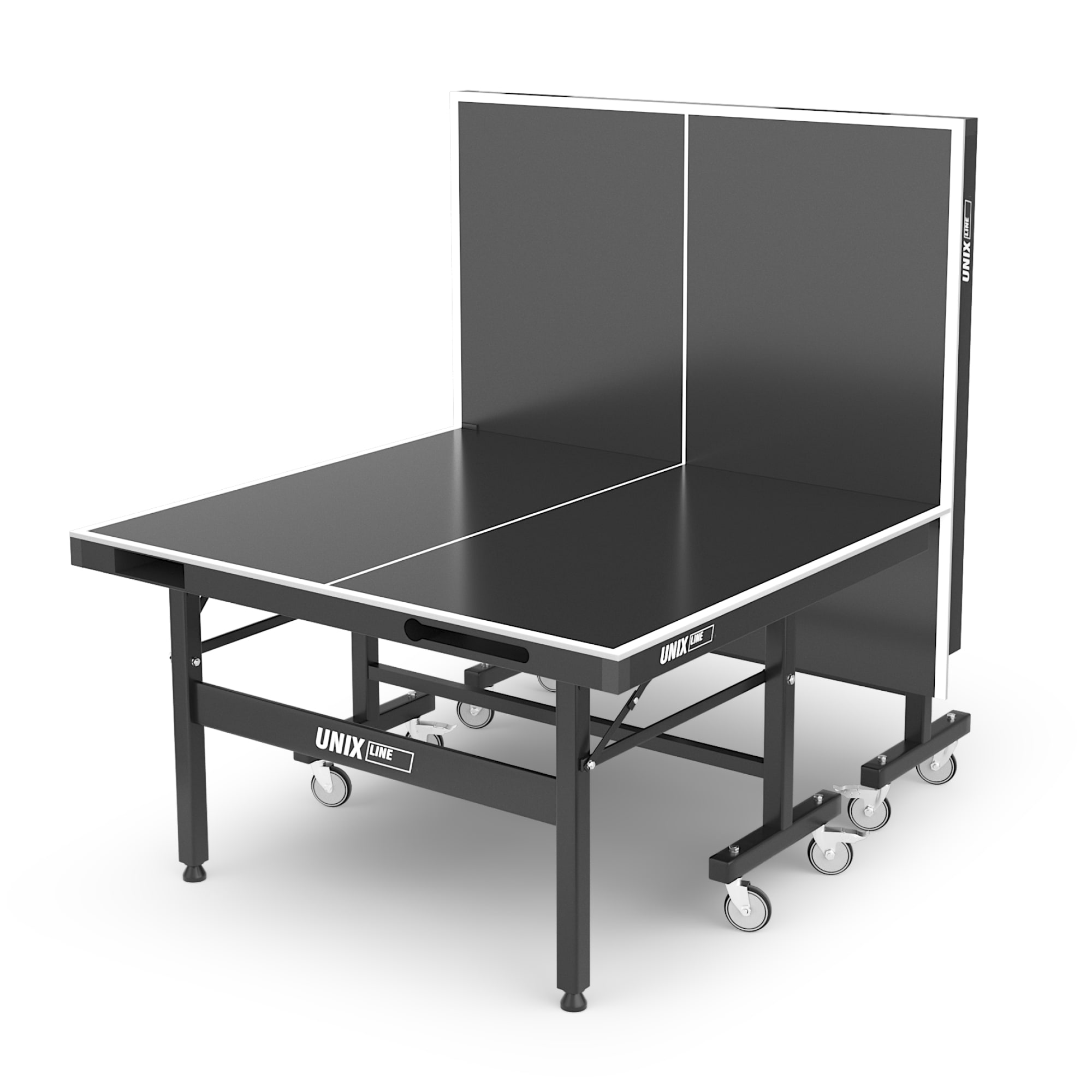 Теннисный стол UNIX line Extra Outdoor 6 mm ACP (Black)