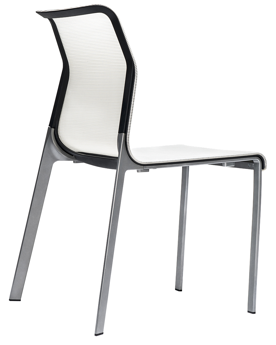 Эргономический стул Soho Design Pegus (без подлокотников сетка), белый