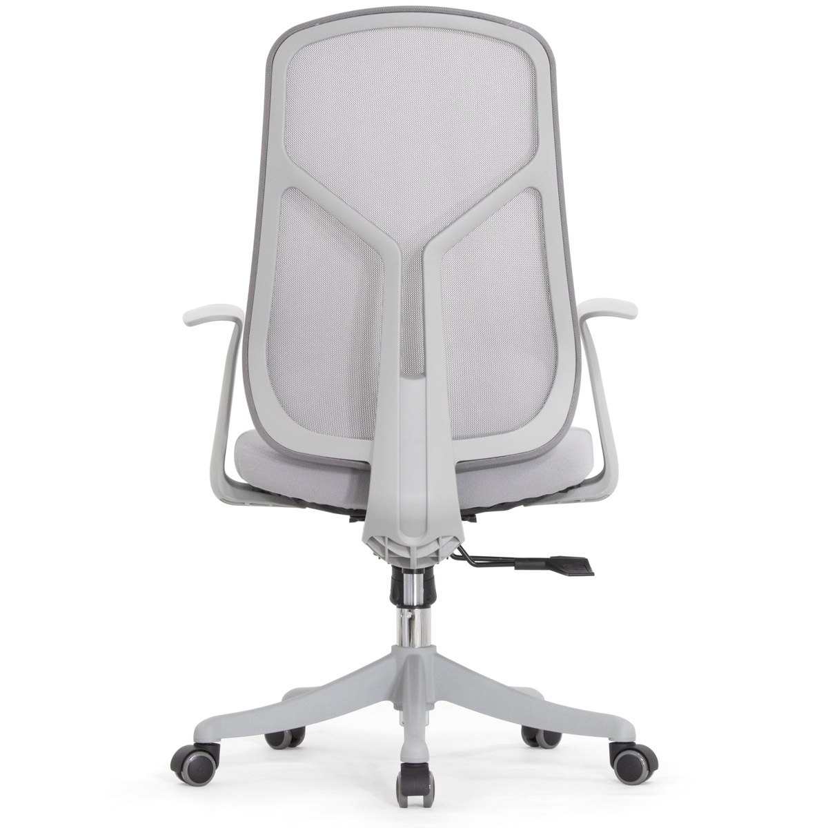 Эргономичное кресло Falto Кураж (без подголовника, сетка, ткань, серый)