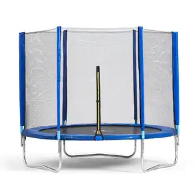 Батут DFC Trampoline Fitness 6 ft внешняя сетка, синий (183 см)