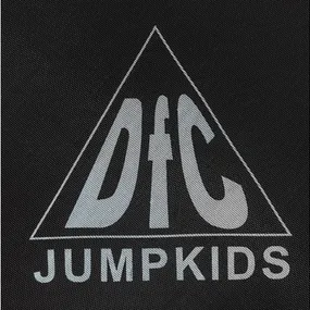 Батут DFC JUMP KIDS 55" красный/жёлтый/синий, сетка (137 см)