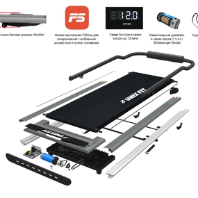 Беговая дорожка Unix Fit R-300C Red