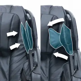 Массажное кресло Donnerberg Lexa Black