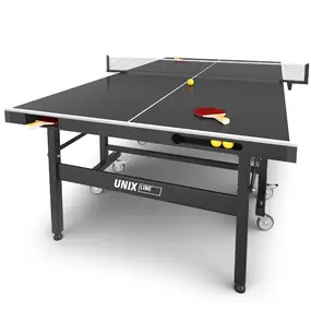 Теннисный стол UNIX line Extra Outdoor 6 mm ACP (Black)