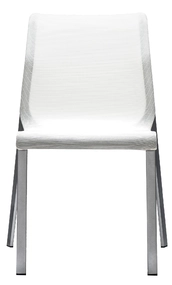 Эргономический стул Soho Design Pegus (без подлокотников сетка), белый