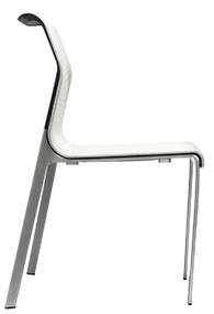 Эргономический стул Soho Design Pegus (без подлокотников сетка), белый