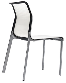 Эргономический стул Soho Design Pegus (без подлокотников сетка), белый