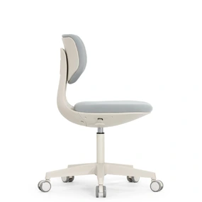 Эргономичное кресло Falto Rookie (регулируемая спинка, ткань, каркас светлый, серый)