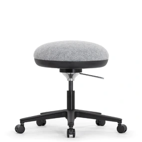 Эргономический стул Falto FIT BALL (каркас чёрный, обивка серый)