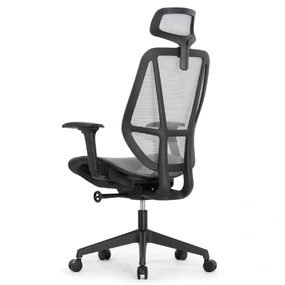 Эргономичное кресло Falto HOP ECO (удлинённое сиденье, сетка, серый)