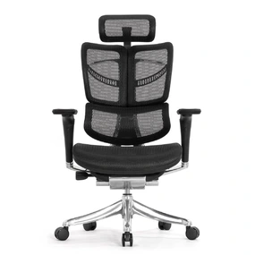 Анатомическое кресло Falto Fly 2 (динамичный подголовник, подлокотники 6D (360), сетка, чёрный)