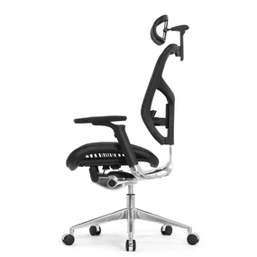 Компьютерное кресло Falto Star Ergo 2 (2D поясничный упор, подлокотники 6D (360), сетка, чёрный)